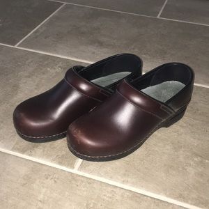 Dansko Professional Brown Leather Clog